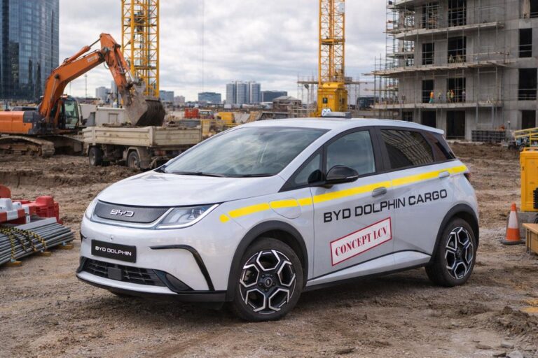 BYD Targets UK Commercial Fleets with Electric Dolphin Cargo e-Van Debut