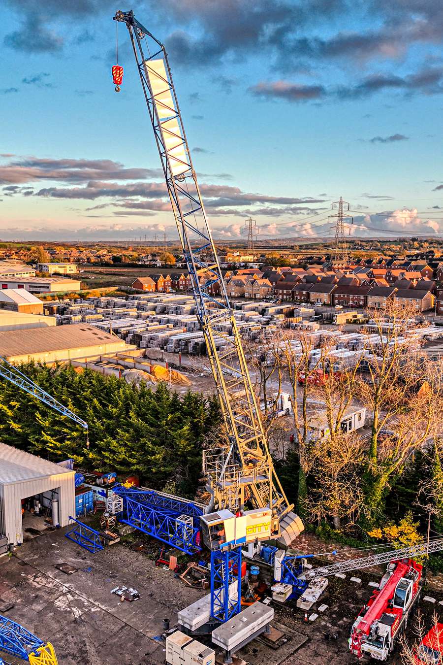Liebherr Brings High Density Lifting Capability to UK Urban Construction