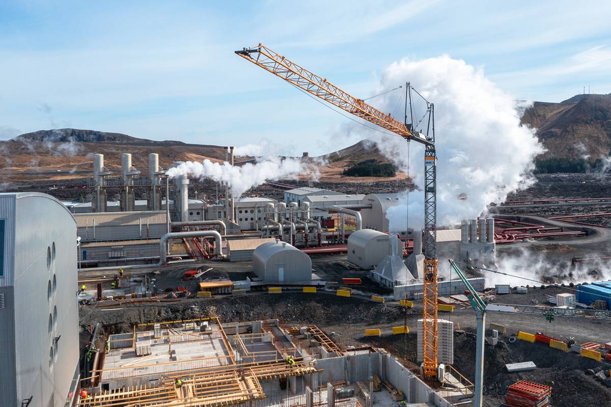 Liebherr Tower Cranes Support Iceland’s Infrastructure Transformation