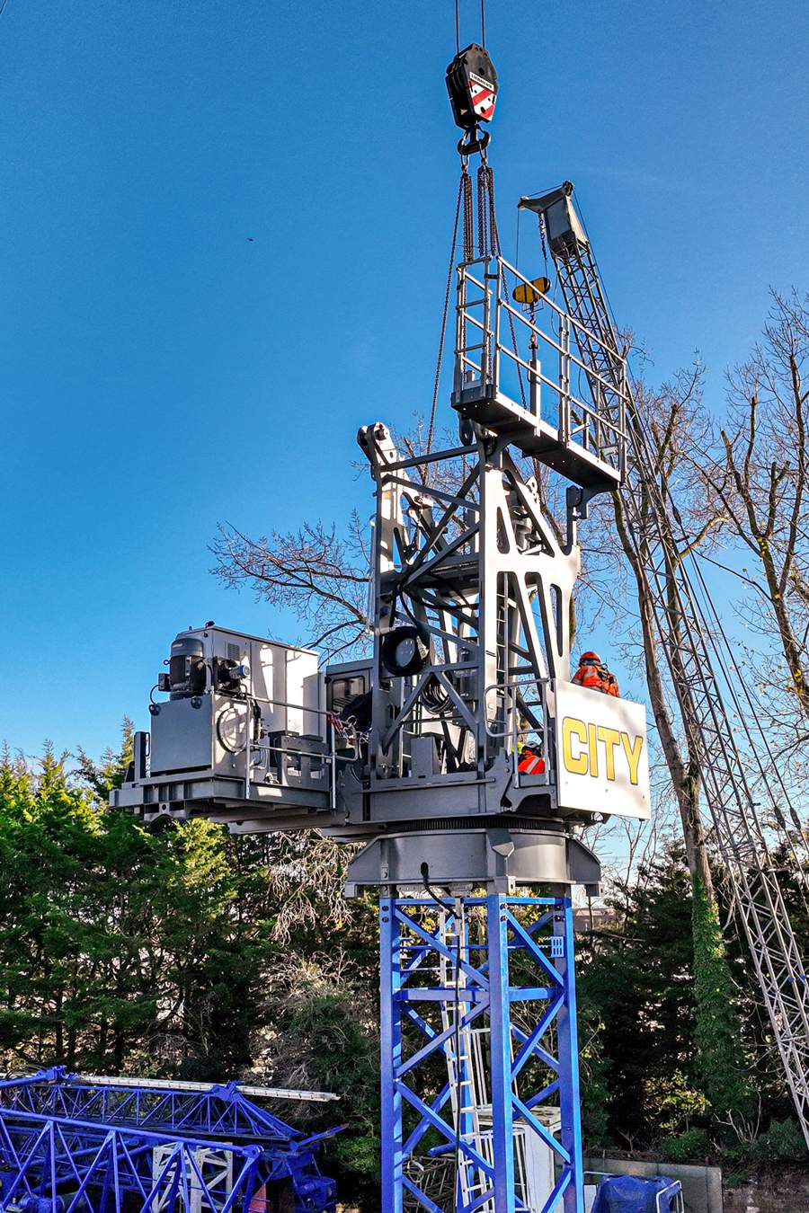 Liebherr Brings High Density Lifting Capability to UK Urban Construction