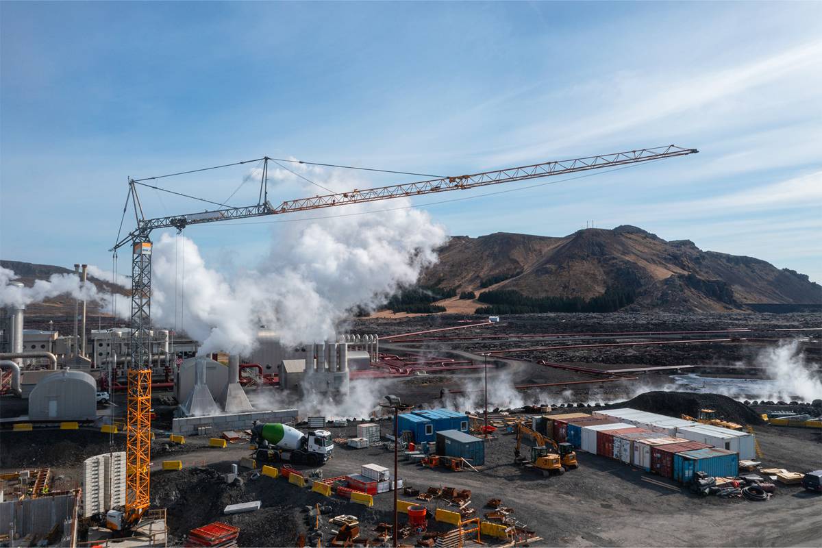 Liebherr Tower Cranes Support Iceland’s Infrastructure Transformation