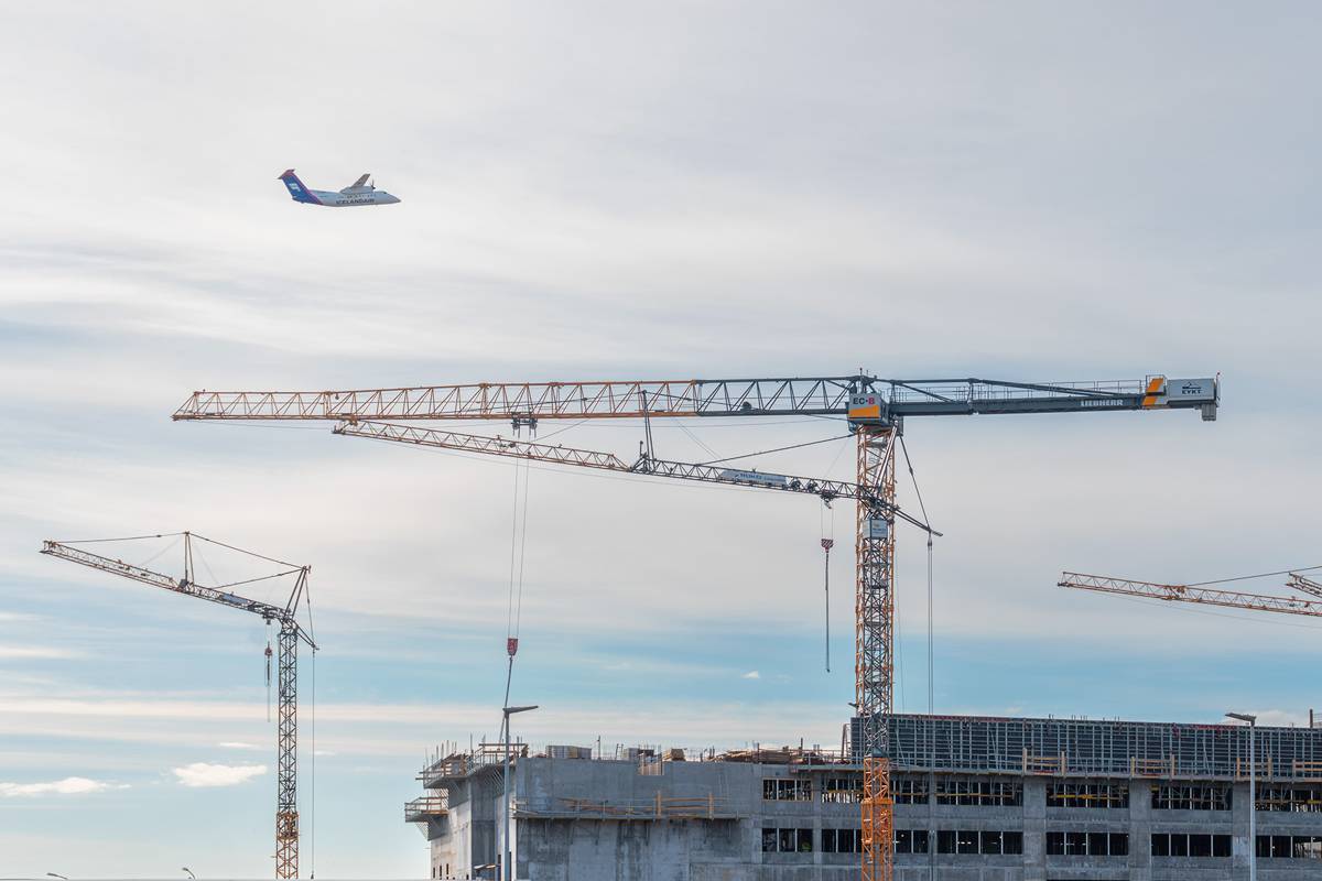 Liebherr Tower Cranes Support Iceland’s Infrastructure Transformation