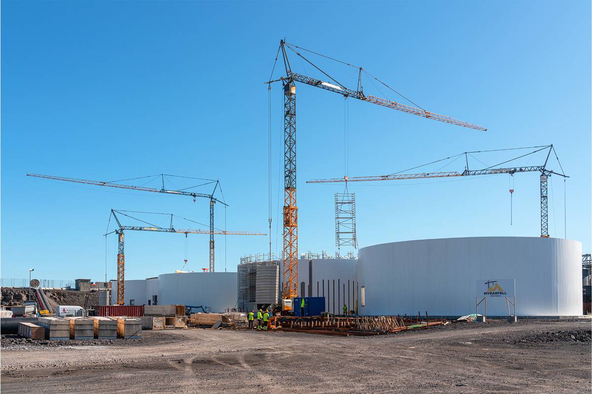 Liebherr Tower Cranes Support Iceland’s Infrastructure Transformation