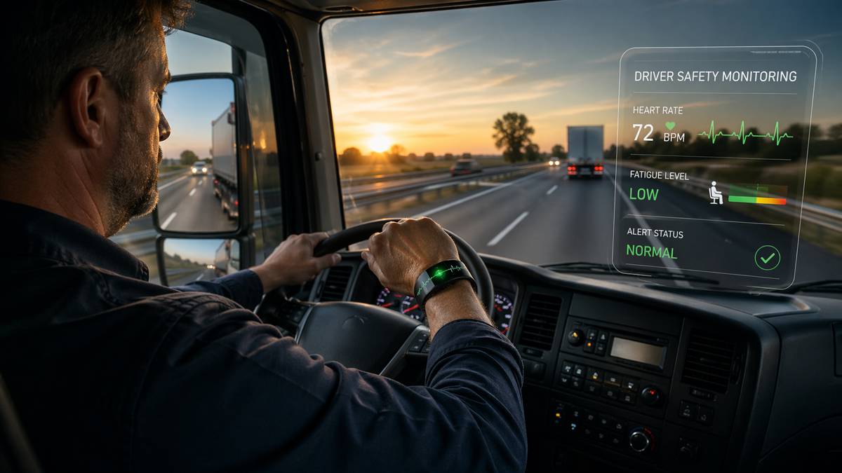 Wearable Sensors That Keep Drivers Alert and Alive