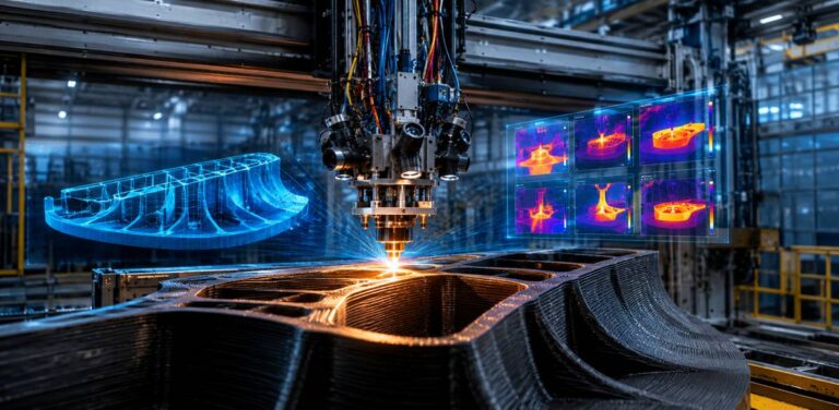 Teaching Large-Scale 3D Printers to Think on Their Feet