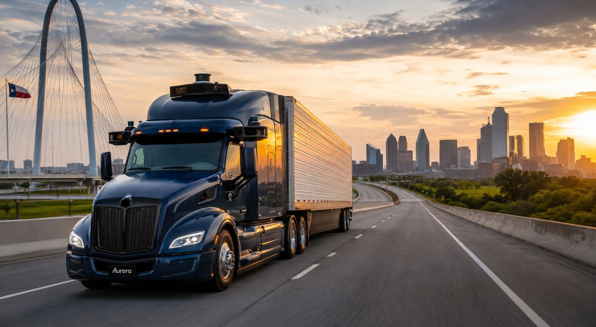 Autonomous Freight Reshaping America’s Food Supply Chain
