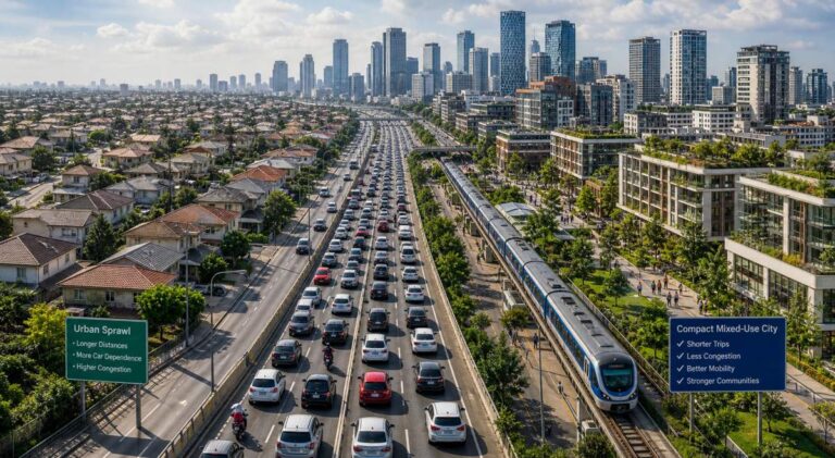 Traffic is Created by Cities Not Just Roads