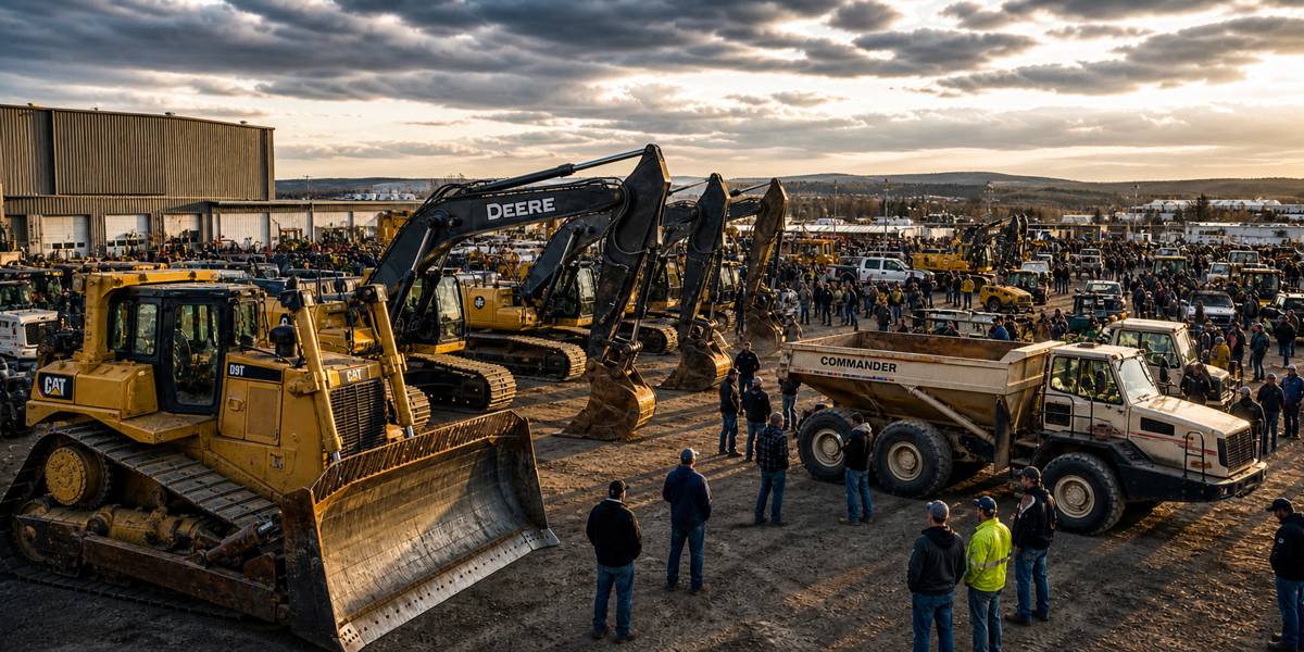 Ritchie Bros Sets New Benchmark as Grande Prairie Auction Surpasses CA$93m