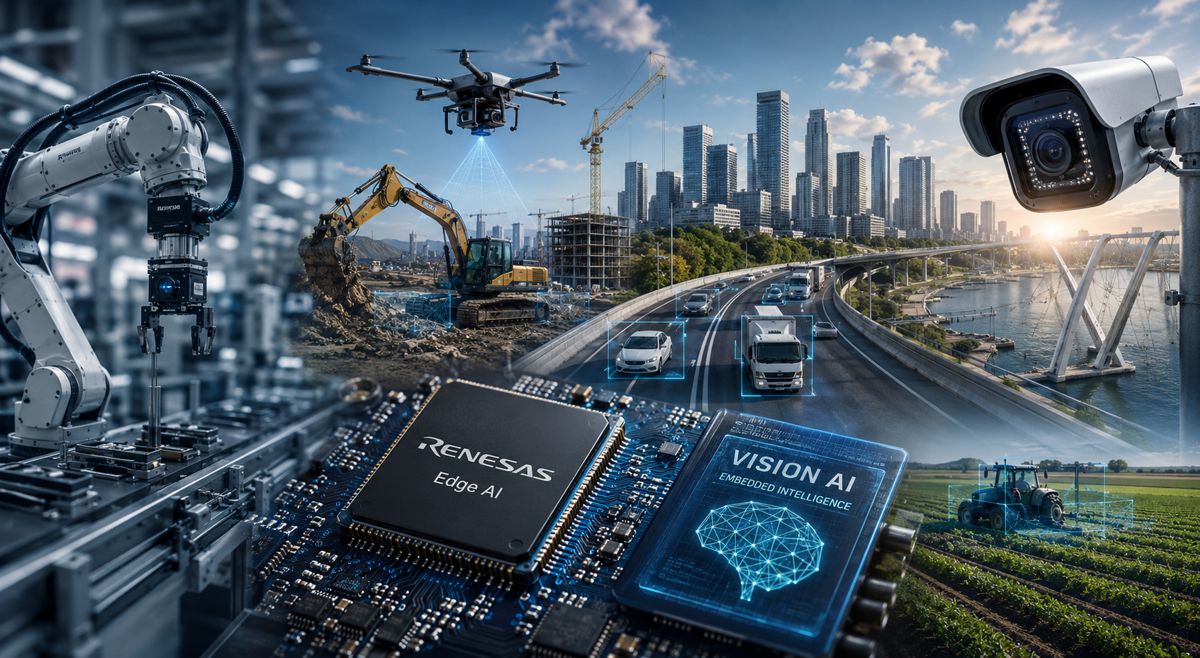Renesas Edge AI Ambitions Grow with Irida Labs Acquisition in Greece