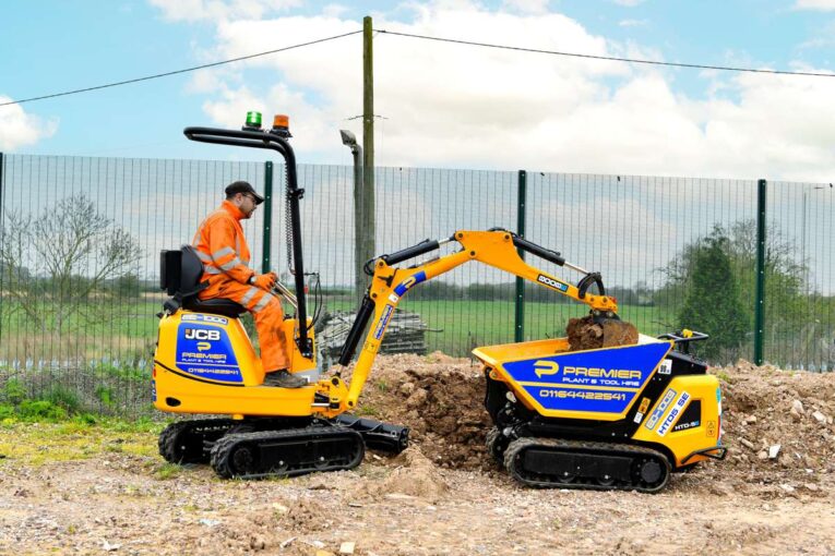 Premier Plant Powers Ahead With Electric JCB Fleet and Carbon Neutral Ambitions