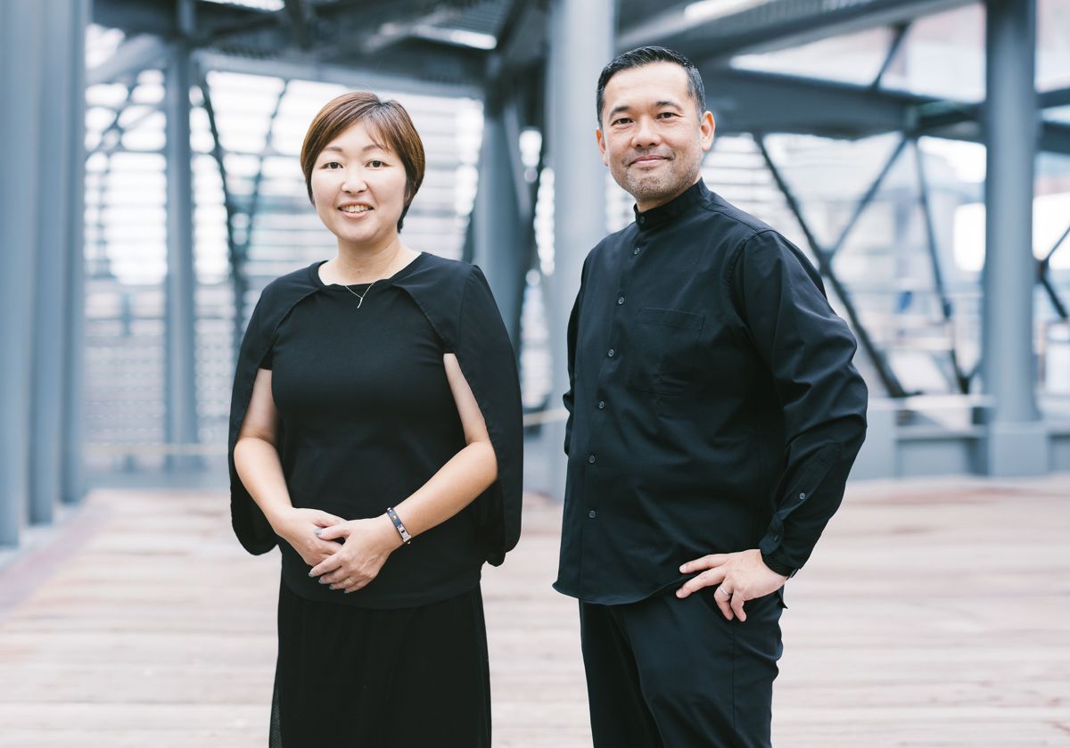 Yotaro Tsuchiya, Head of the Design Division at Yanmar Holdings, and Mina Kaido, Manager of the companyβs Visual Communication Group