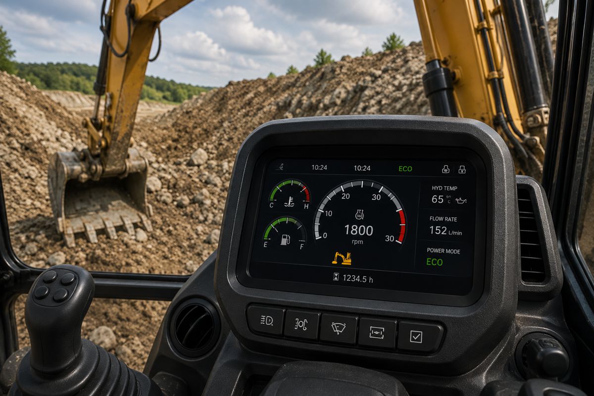 Why J1939 Gauges Are Critical in Heavy Equipment Instrument Clusters?