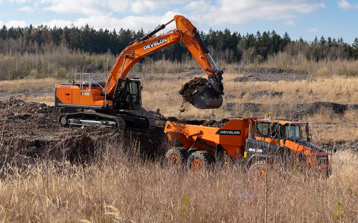 Develon to Raise the Bar for Smart Excavators at Hillhead