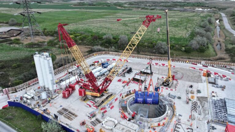 Herrenknecht Excavating New Energy Corridor Beneath the Thames