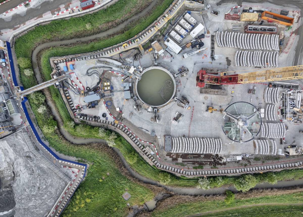 Herrenknecht Excavating New Energy Corridor Beneath the Thames