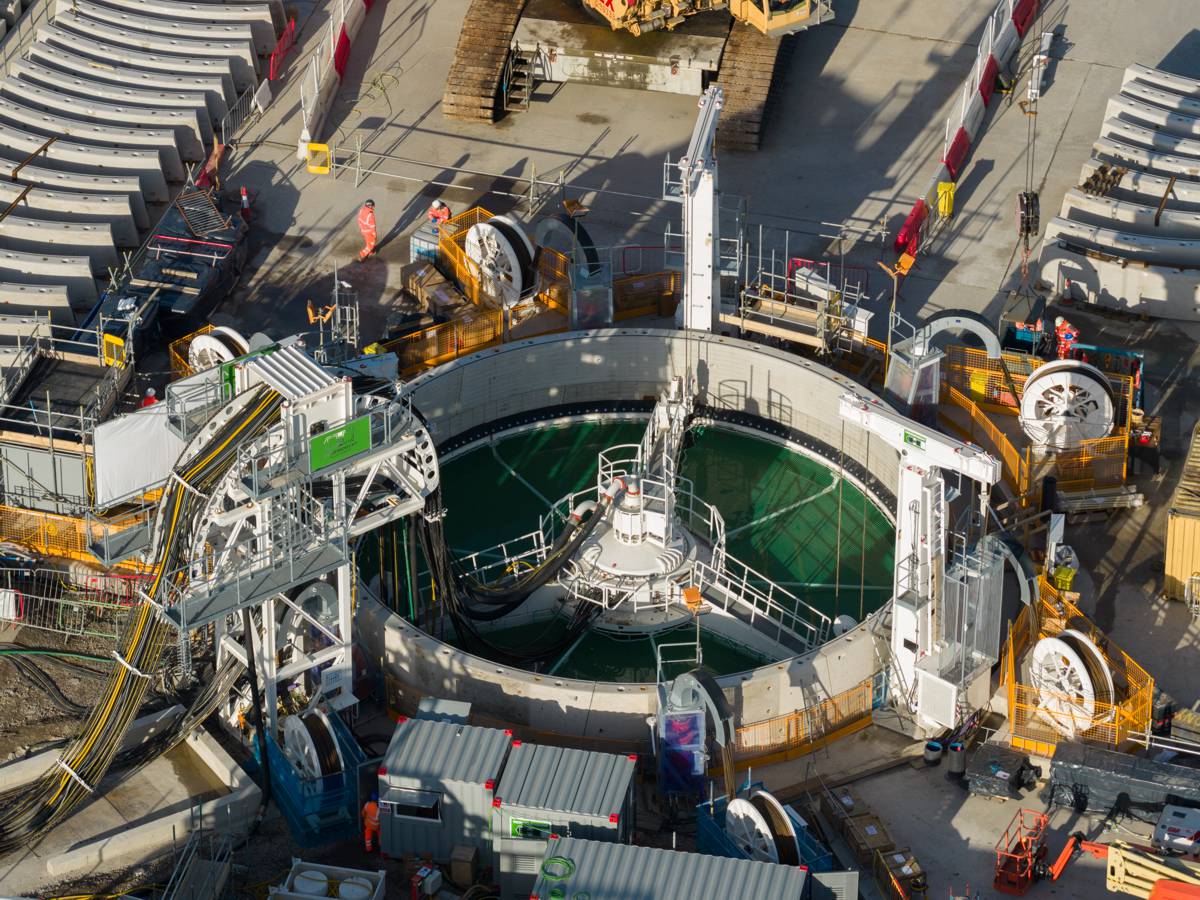 Herrenknecht Excavating New Energy Corridor Beneath the Thames