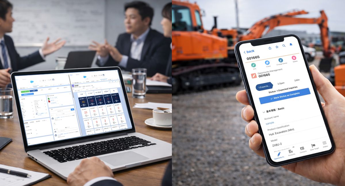 Hitachi Drives Dealer Digitalisation with LANDCROS Sales Navigator