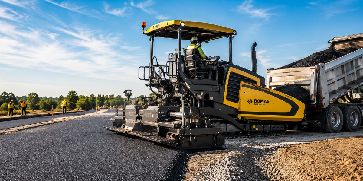 Machined Steel Components Inside Every Asphalt Paver