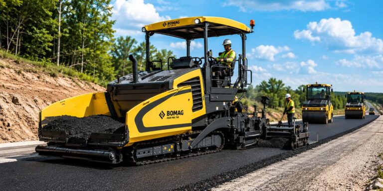 Machined Steel Components Inside Every Asphalt Paver