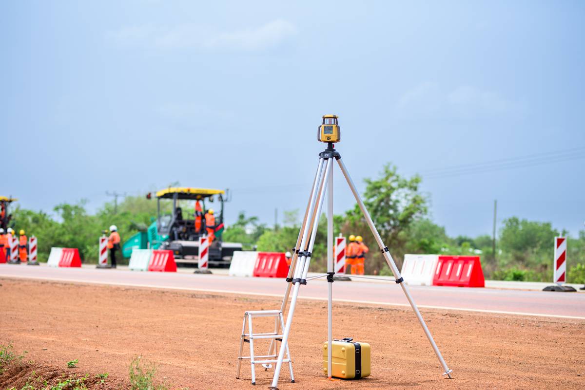 Rebuilding Ghana’s Eastern Corridor with Precision Topcon Technology