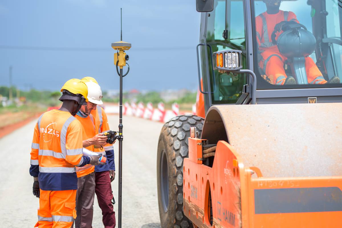 Rebuilding Ghana’s Eastern Corridor with Precision Topcon Technology