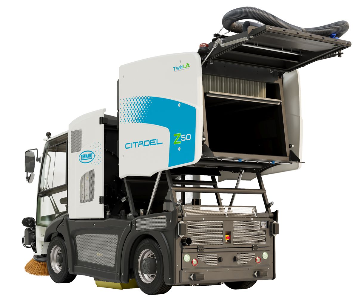Tennant Targets Industrial Outdoor Cleaning with New Z50 Citadel Sweeper