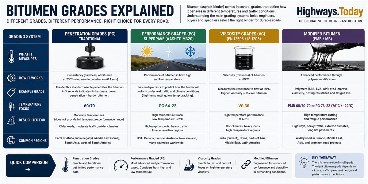 Decoding Bitumen Specifications Around the World Why 60/70 in One Country Isn't Always the Same in Another