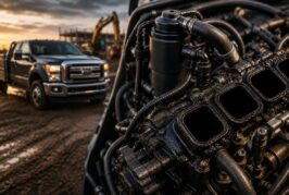 Crankcase Ventilation on Diesel Work Trucks