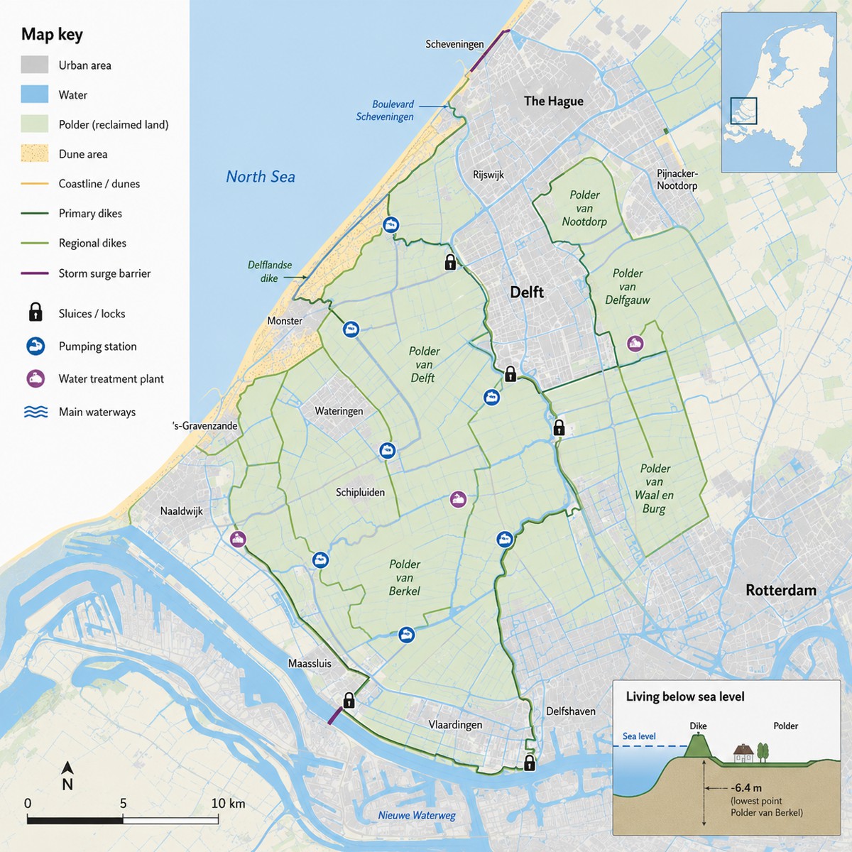 Delft, Where the Dutch Build Water Security and Teach It to the World