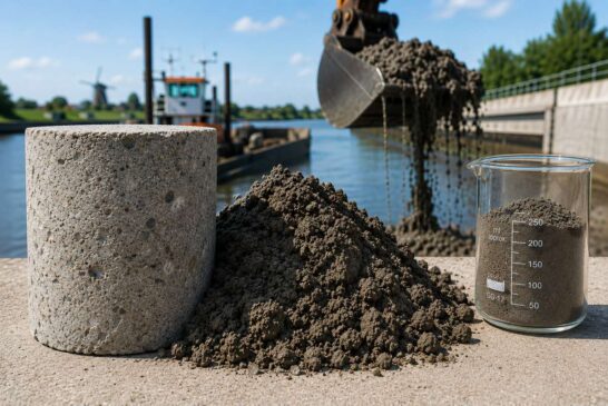Delfland Tests Dredge Waste as a Low-Carbon Cement Substitute