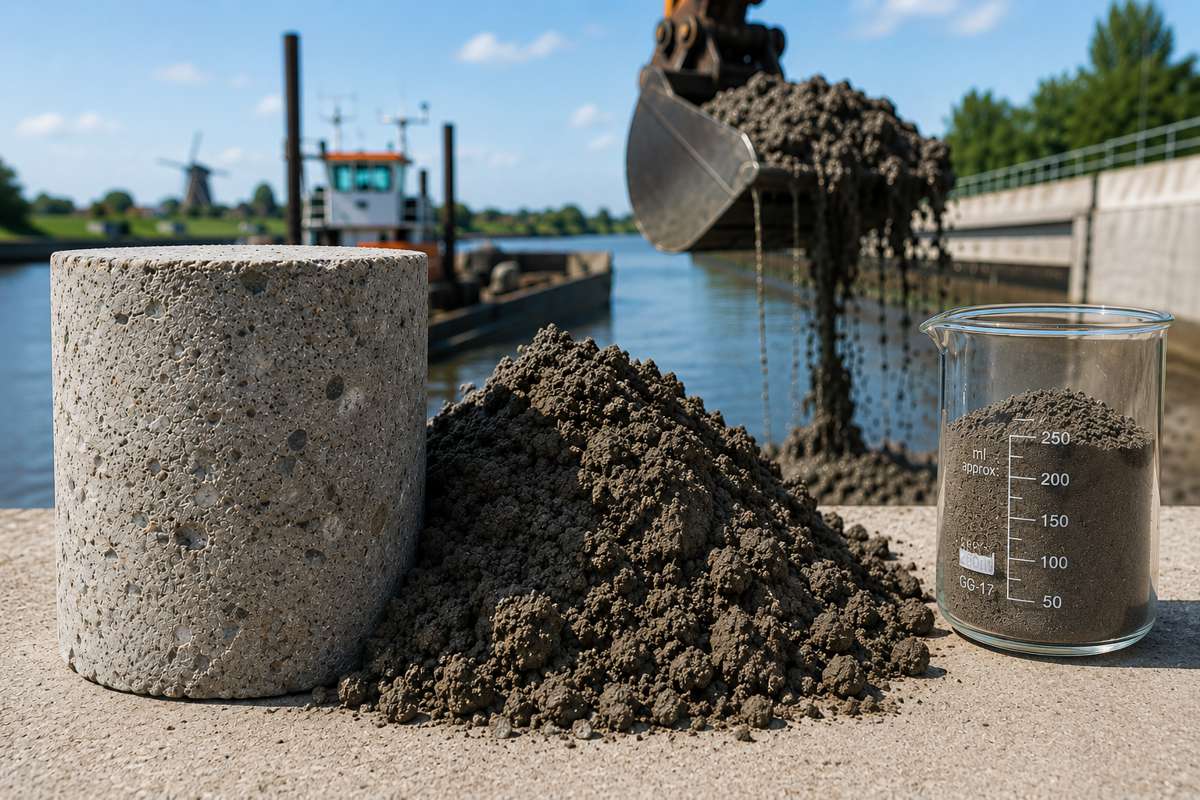 Delfland Tests Dredge Waste as a Low-Carbon Cement Substitute