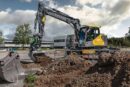 Volvo Plugs the EWR150 Electric Wheeled Excavator into our Zero Emission Future