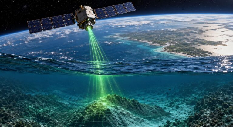 Reading the Ocean from Space in Three Dimensions
