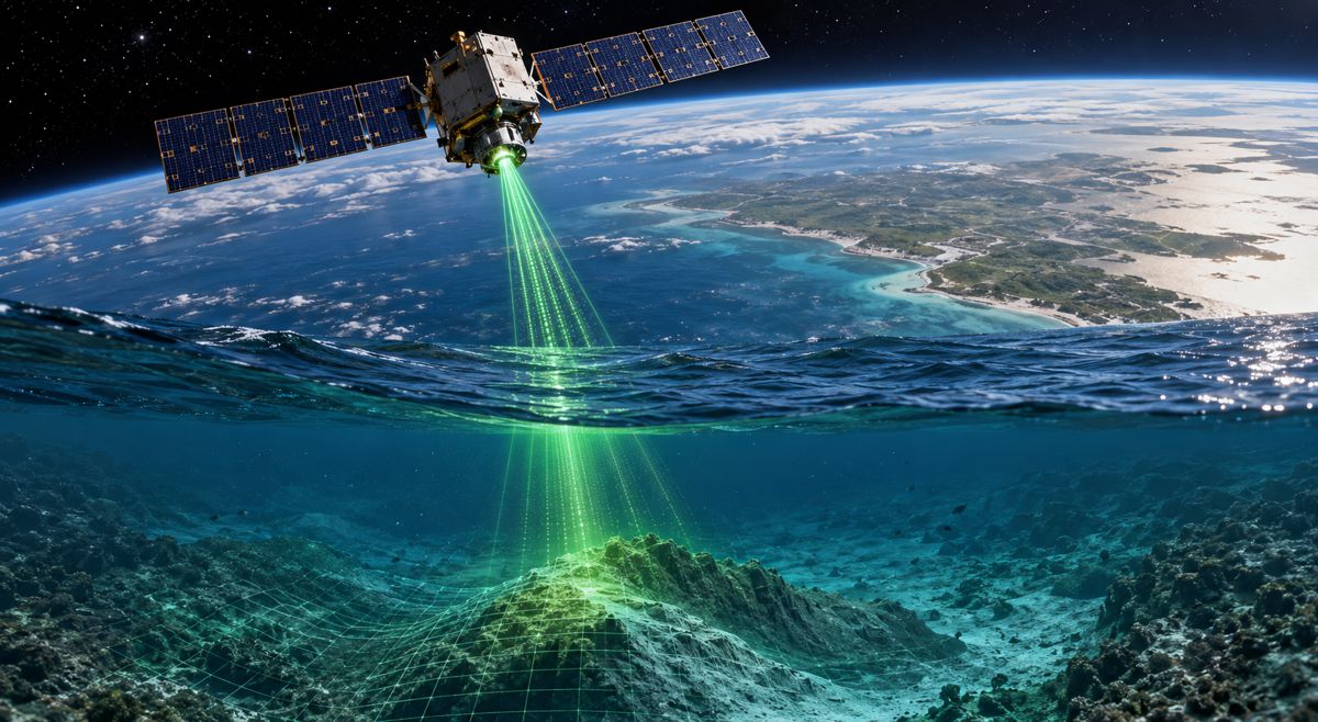 Reading the Ocean from Space in Three Dimensions