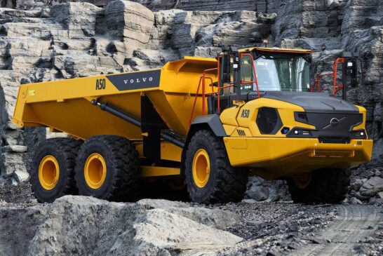 Volvo Construction Equipment's A50 Articulated Hauler a Red Dot Award