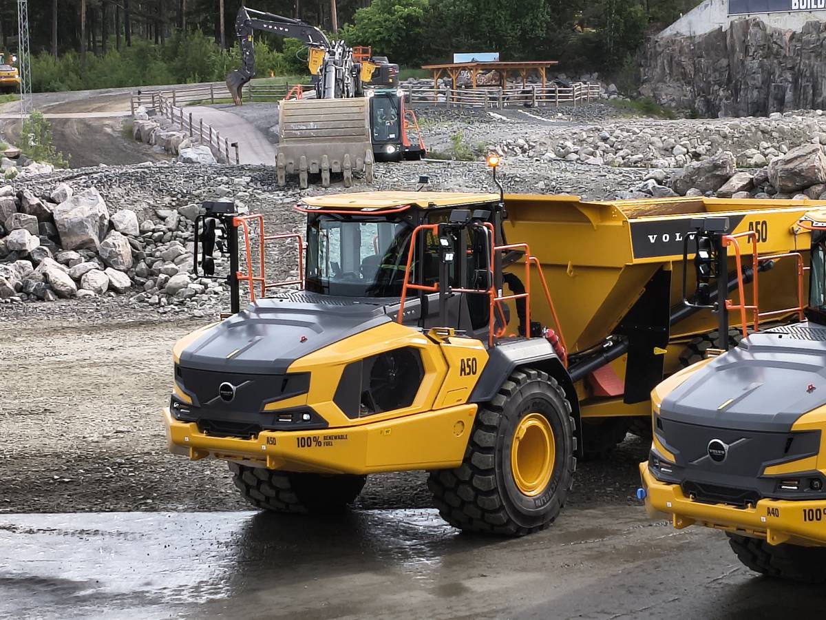 Volvo Construction Equipment's A50 Articulated Hauler a Red Dot Award