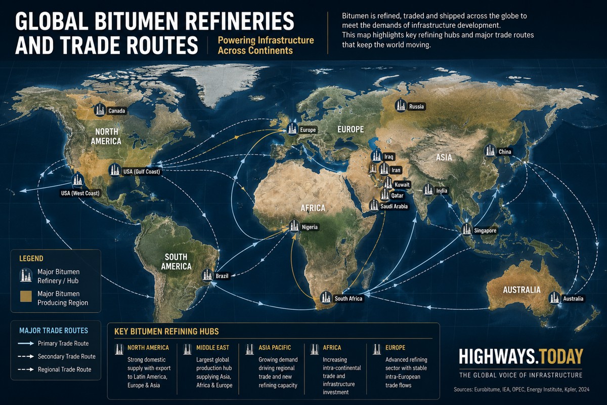 Decoding Bitumen Specifications Around the World Why 60/70 in One Country Isn't Always the Same in Another