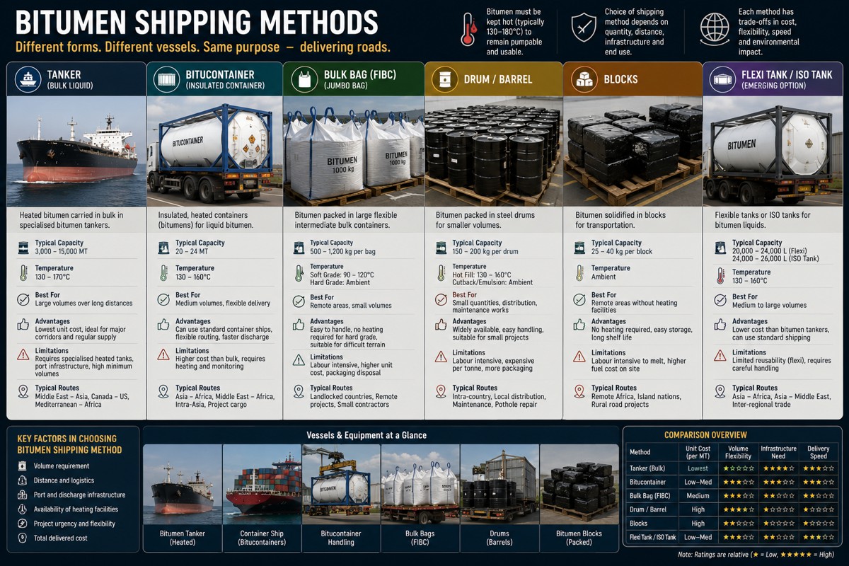Freight Becomes The Real Price Of Bitumen