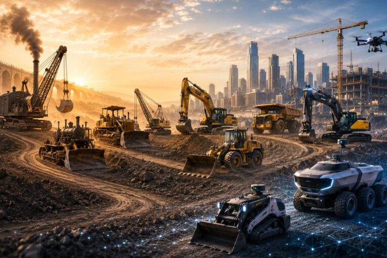 A Century of Earthmoving and Construction Machinery