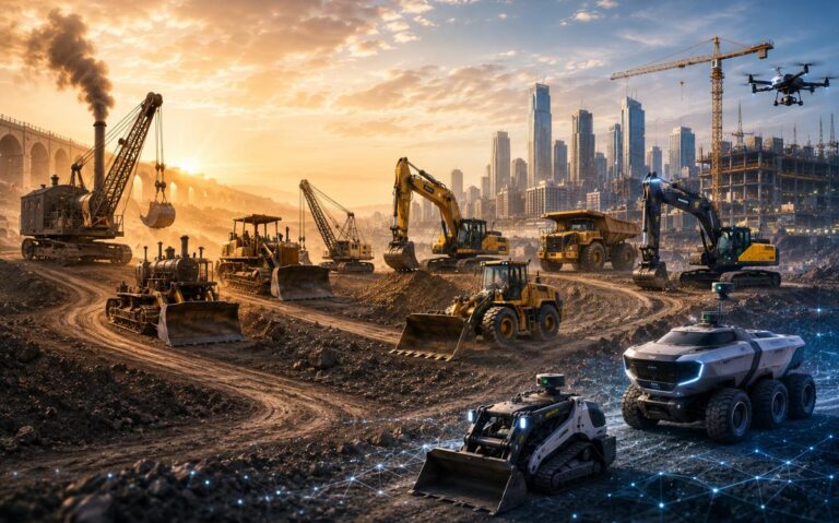 A Century of Earthmoving and Construction Machinery