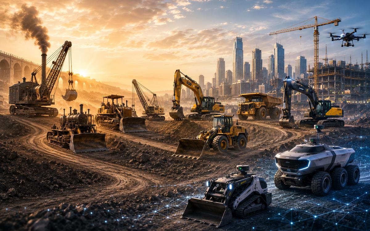 A Century of Earthmoving and Construction Machinery