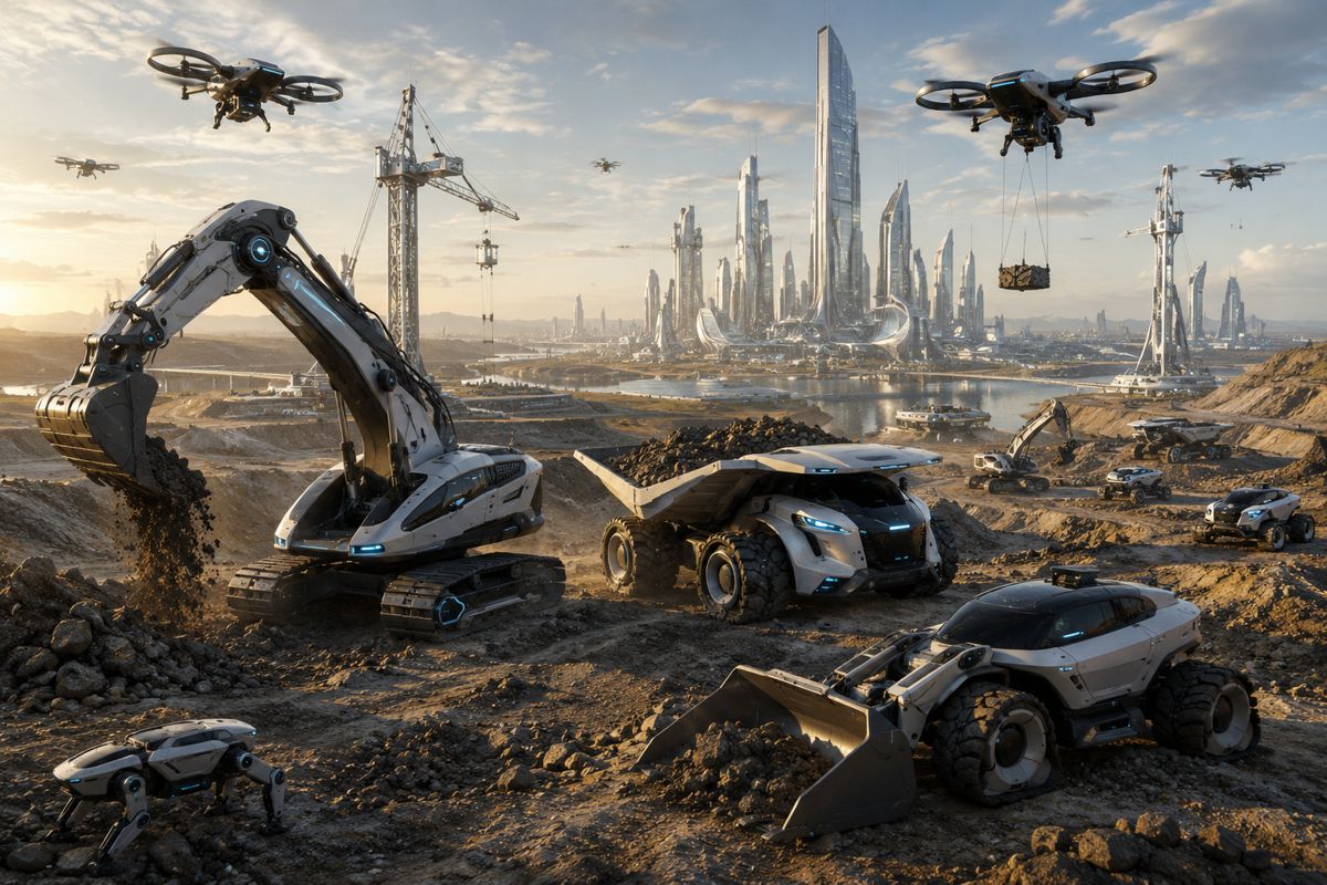 A Century of Earthmoving and Construction Machinery