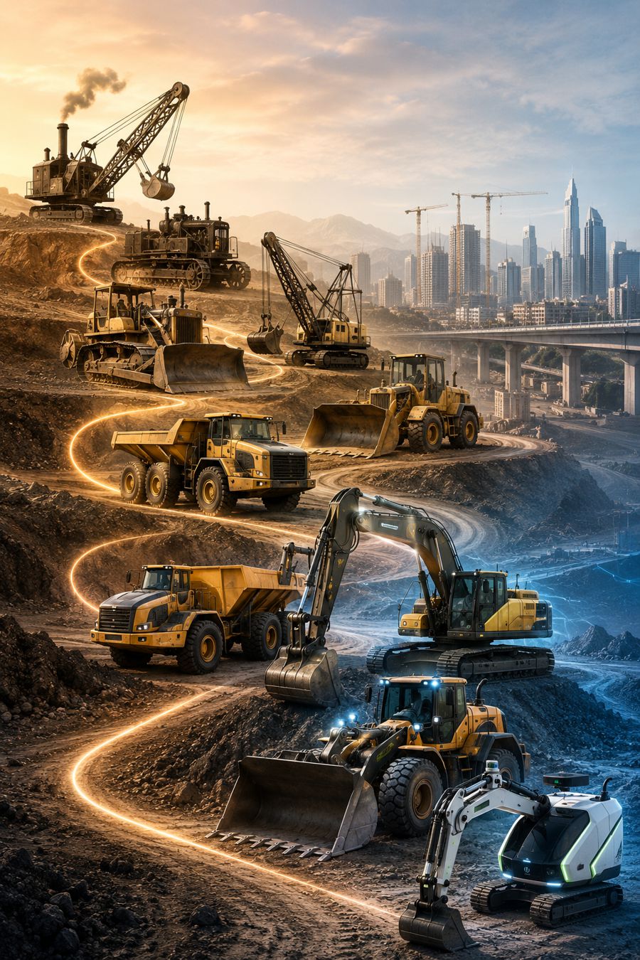 A Century of Earthmoving and Construction Machinery