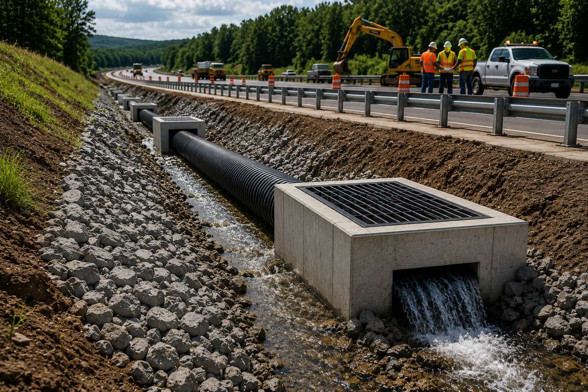 How Contractors Reduce Drainage Failures in Highway Projects
