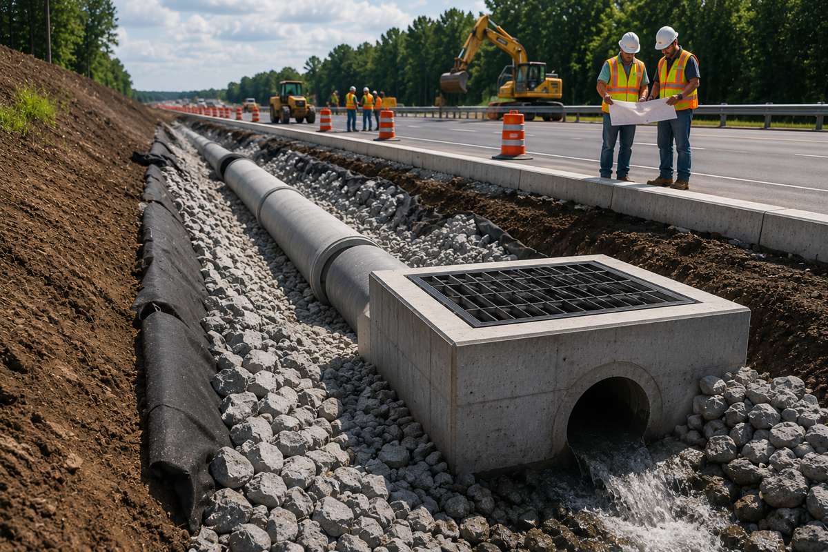 How Contractors Reduce Drainage Failures in Highway Projects