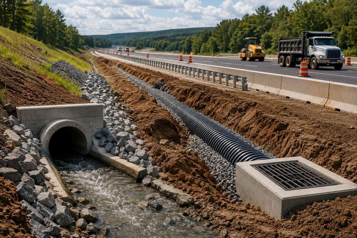 How Contractors Reduce Drainage Failures in Highway Projects