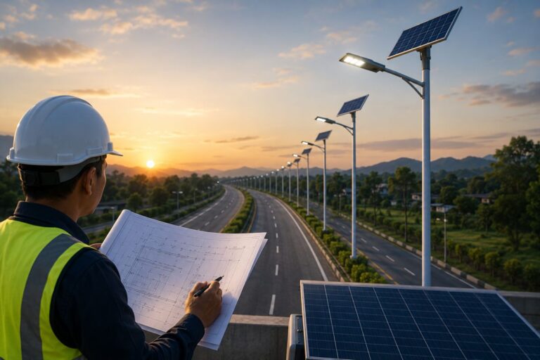 How EPC Contractors Should Specify Solar Street Lighting for Road Infrastructure Projects