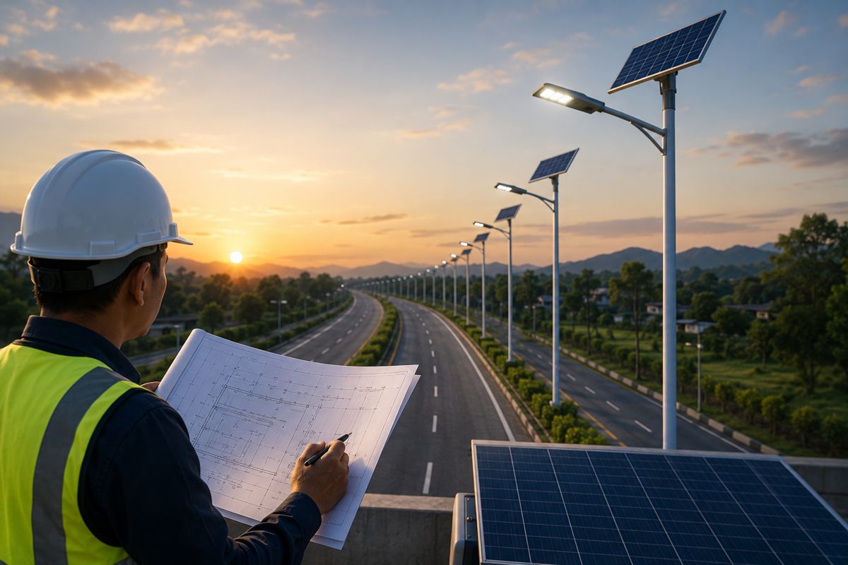How EPC Contractors Should Specify Solar Street Lighting for Road Infrastructure Projects