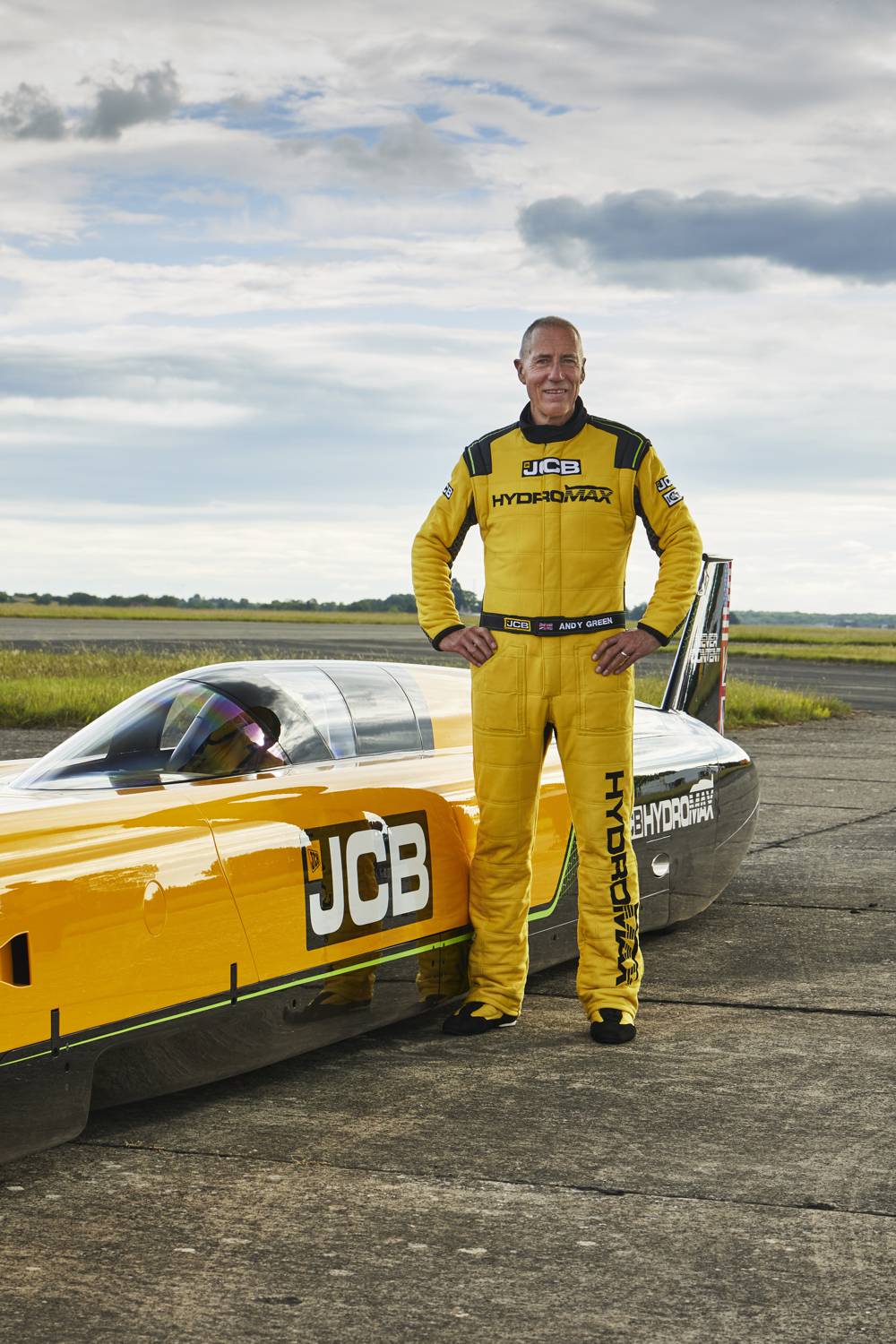 JCB Hydromax Turns Land Speed Bid into a Hydrogen Engine Showcase