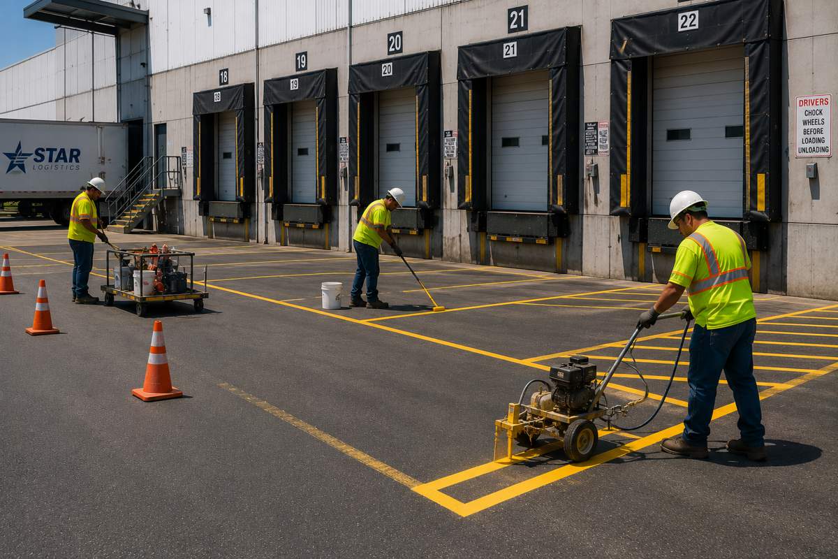 Best Practices for Managing Asphalt Repairs in Large Industrial Parks